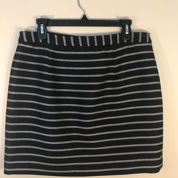 The Limited Striped Skirt with Zipper down front - Picture 3 of 5